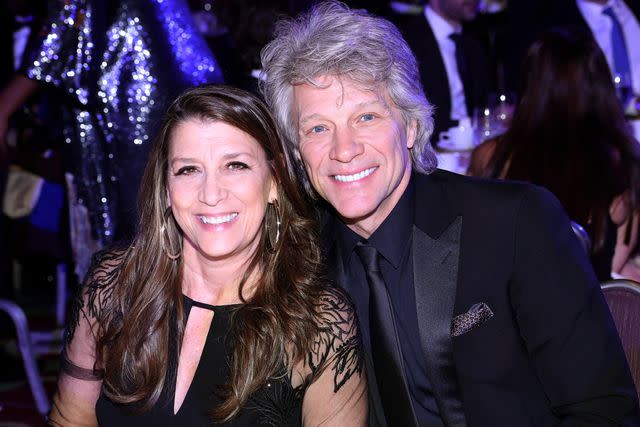 Bennett Raglin/Getty Jon Bon Jovi and wife Dorothea