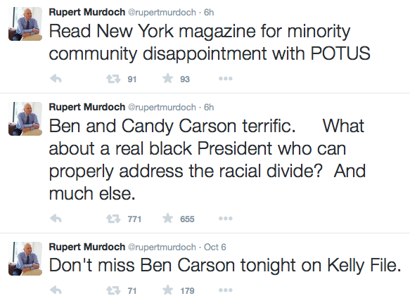 Tweets from @rupertmurdoch