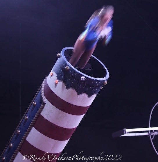 Tina Miser will be shot out of a cannon every day during Circus World's summer 2024 performance season.