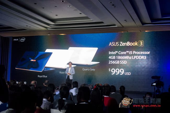 『Computex2016』Asus 發表最新 ZenBook 3 與 Transformer 3 Pro 變形筆電，輕薄機身質感出眾