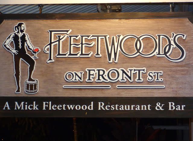 <p>shutterstock</p> Fleetwood's on Front St. in Lahaina, Hawaii