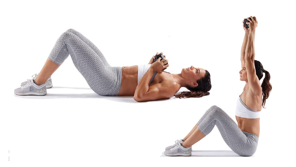 The Dumbbell Core Workout for Tight, Toned Abs - Yahoo Sports