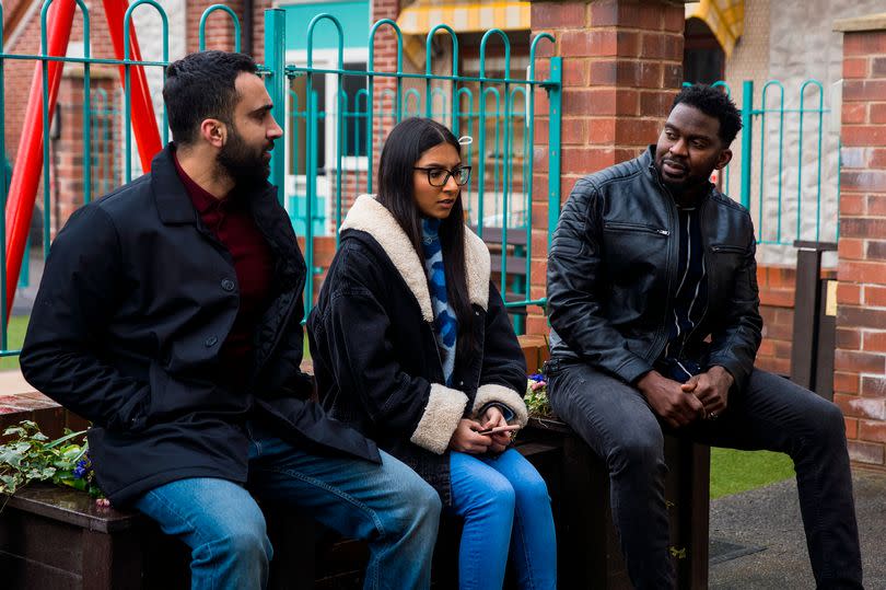 Asha Alahan in Coronation Street