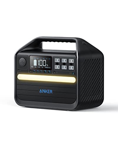 Anker 555 Portable Power Station, 1024Wh Solar Generator (Solar Panel Optional) with LiFePO4 Ba…