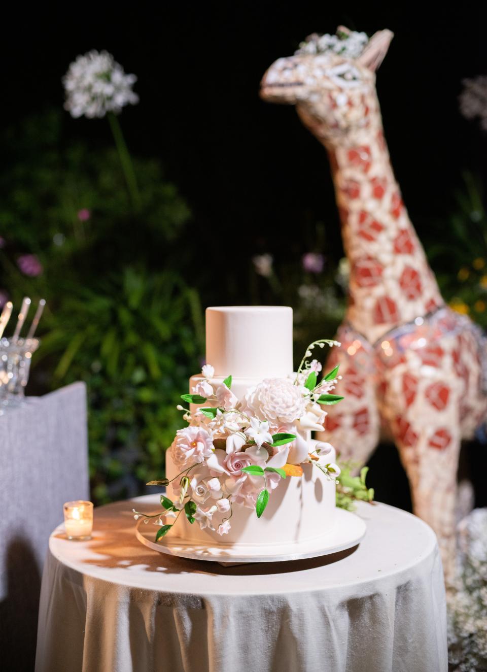 The Bride and Groom Said Their Vows Beneath a Floral Chuppah at This Hamptons Backyard Wedding