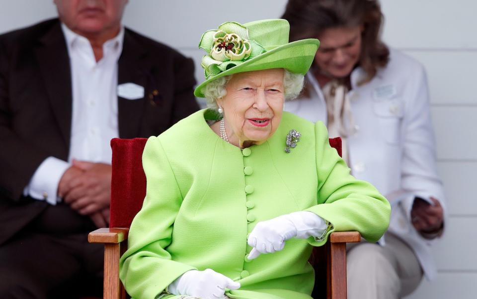 Queen Elizabeth is in fine fettle - Getty