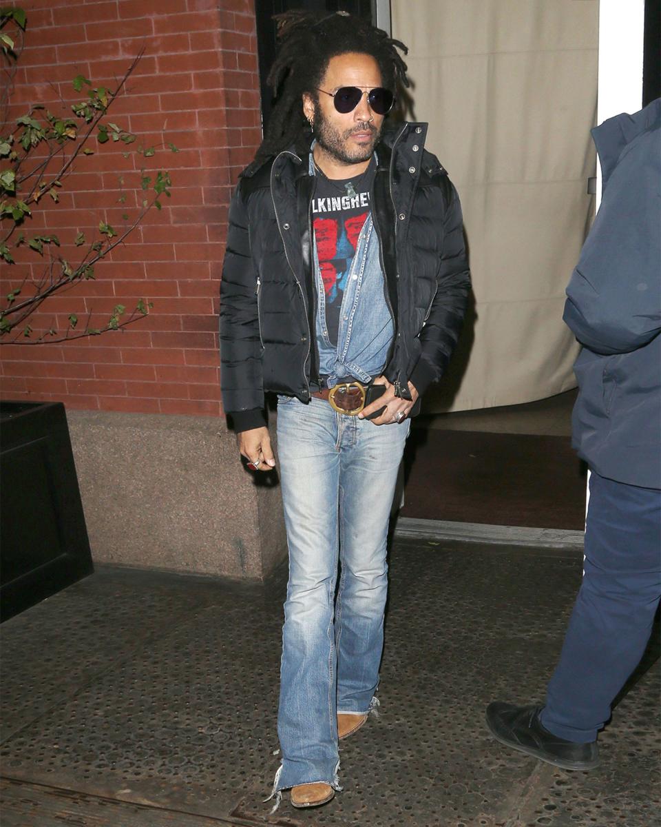 Lenny Kravitz in New York, November 20, 2019.