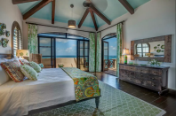 <p>The home has five bedrooms in total, each with their own stunning ocean view and luxurious ensuite bathroom. (Airbnb) </p>