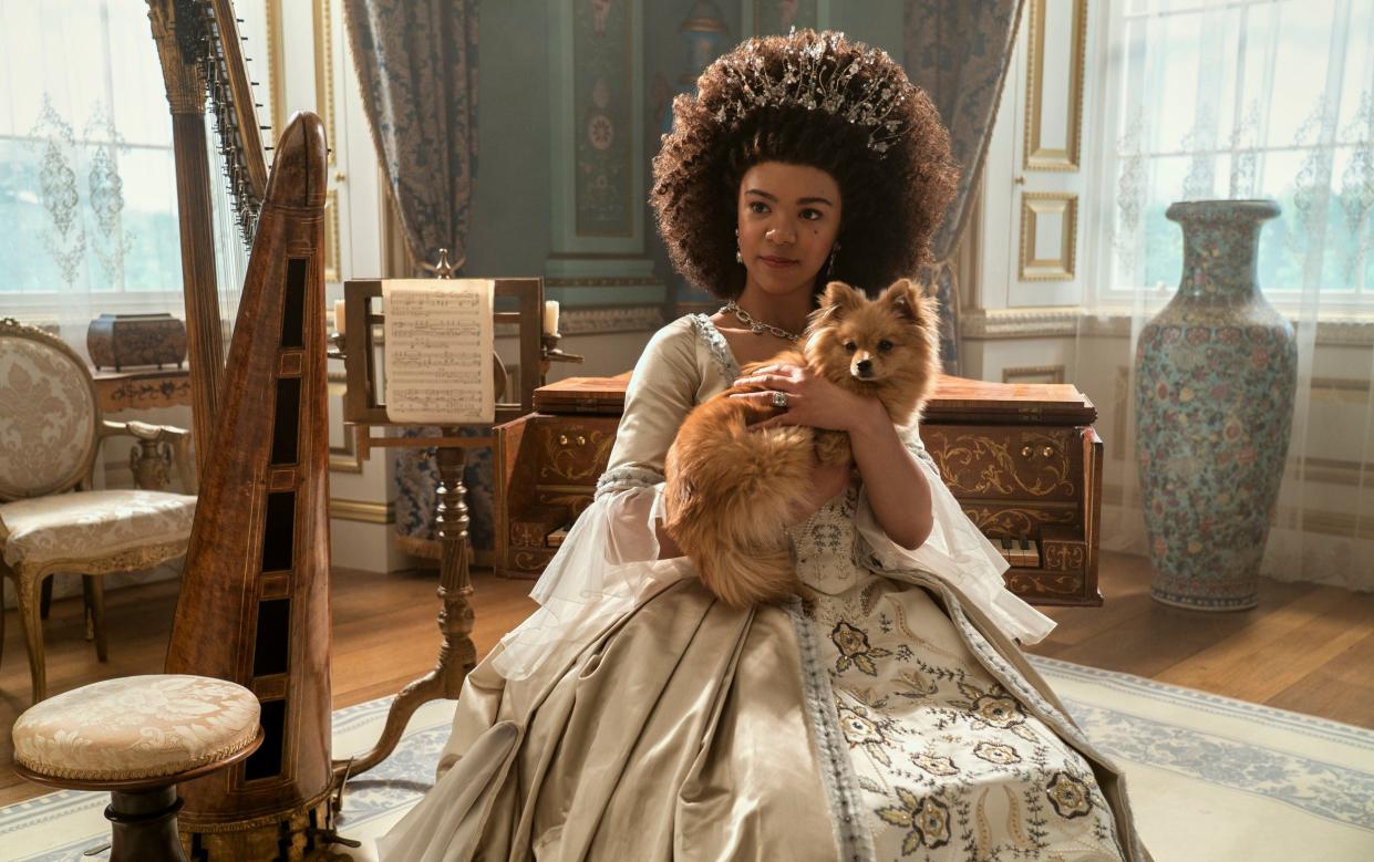 India Amarteifio makes for a winning Queen Charlotte in Bridgerton's prequel - Liam Daniel/Netflix