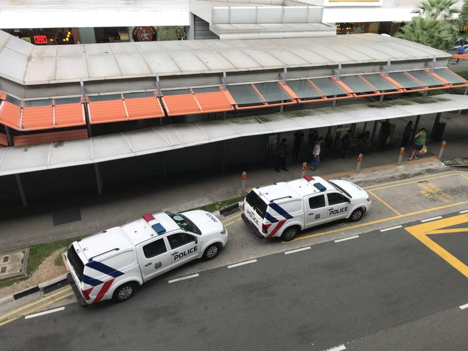 Joo Koon MRT Station after train collision