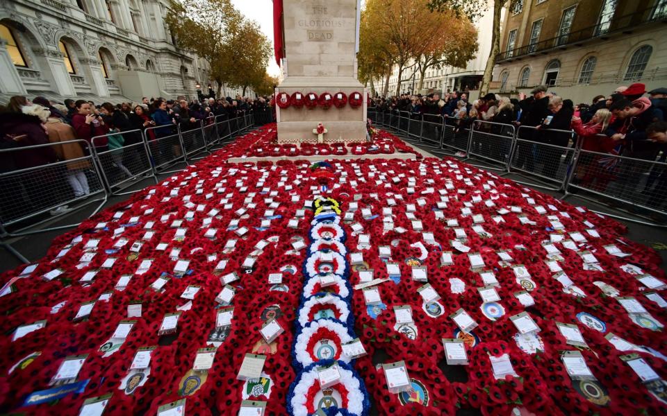 A spokesman for the Prime Minister said: "We are certainly not cancelling Remembrance Sunday events" - Paul Grover