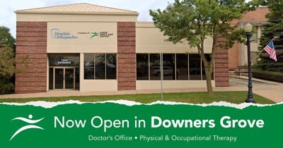 Illinois Bone & Joint Institute Opens Downers Grove Doctors' Office/Rehabilitation  Clinic