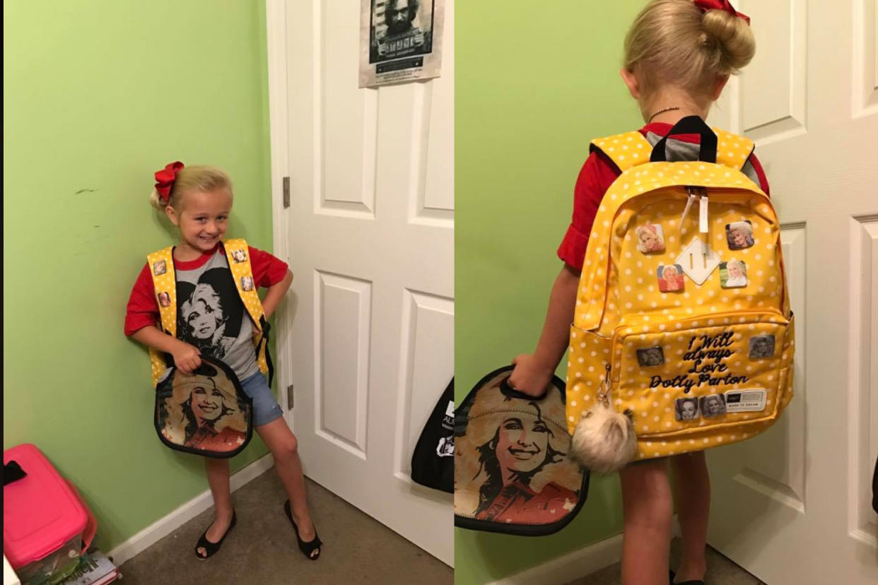 7-year-old Avery Woodley is Dolly Parton's biggest fan. (Photo: Facebook/Krystal Woodley)