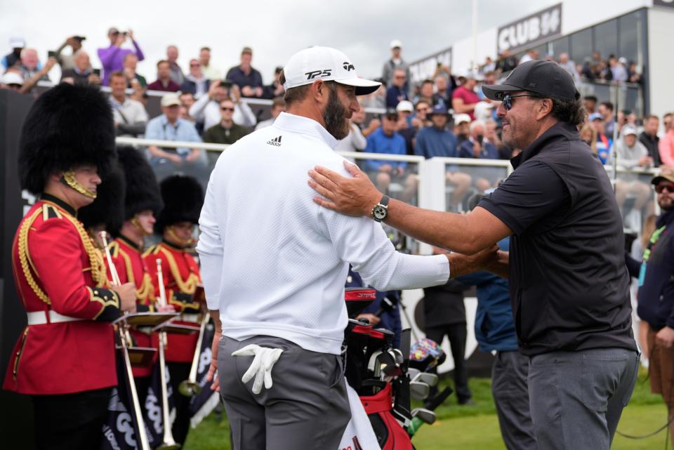 Dustin Johnson and Phil Mickelson were the first two major "gets" for the Saudi-backed LIV golf tour.