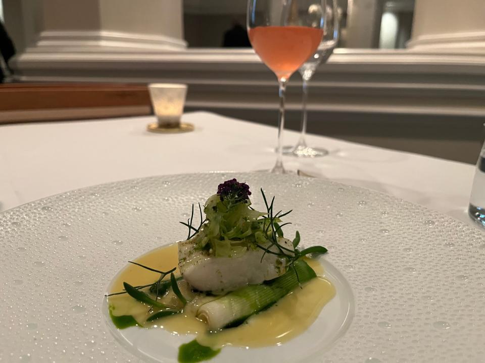 wild turbot course from victoria and alberts in disney world