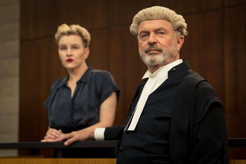 Sam Neill and Kate Mulvany in ‘The Twelve’