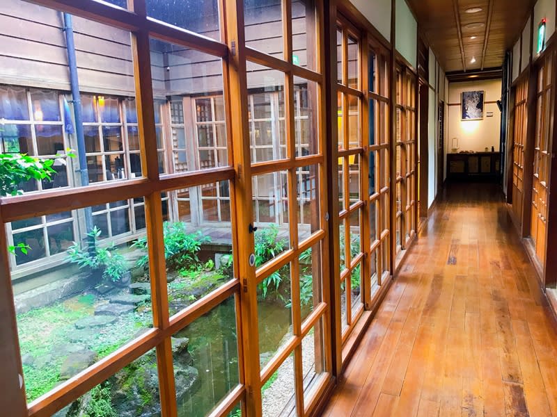 室內為日式建築模式。圖片提供/草山行館