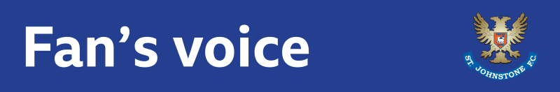 St Johnstone fan's voice banner