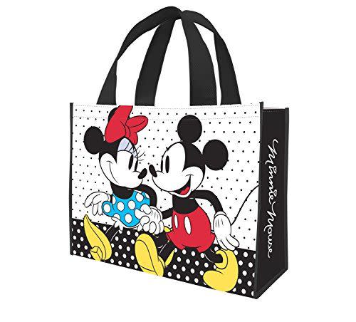 27) Mickey & Minnie Large Shopper Tote