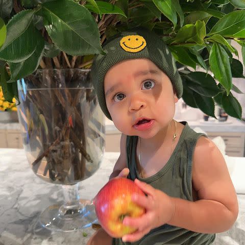 <p>Khloe Kardashian/Instagram</p> Khloé Kardashian's son Tatum