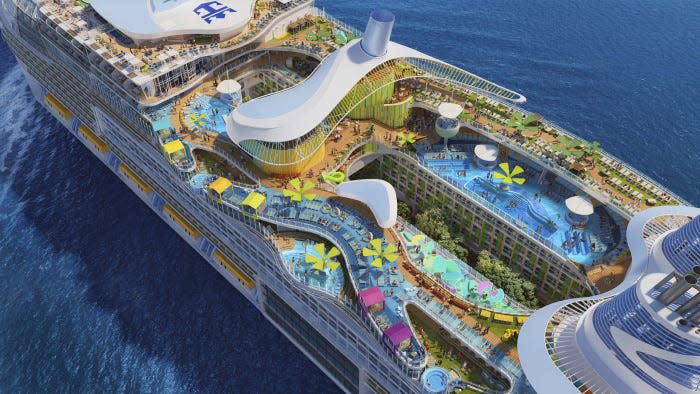 In the new Chill Island on Icon of the Seas, there’s a pool for every mood, each with prime ocean views.