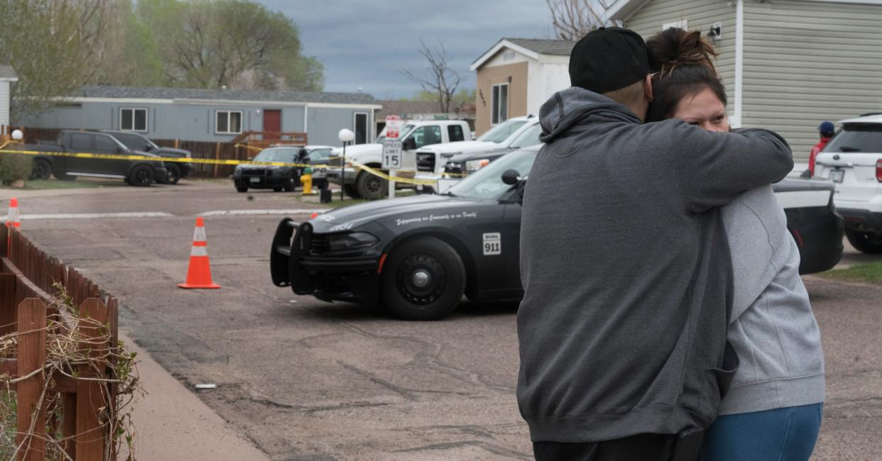 <p>The perpetrator of the Colorado Springs shooting over the weekend was allegedly the boyfriend of one of the birthday party attendees</p> (ASSOCIATED PRESS)