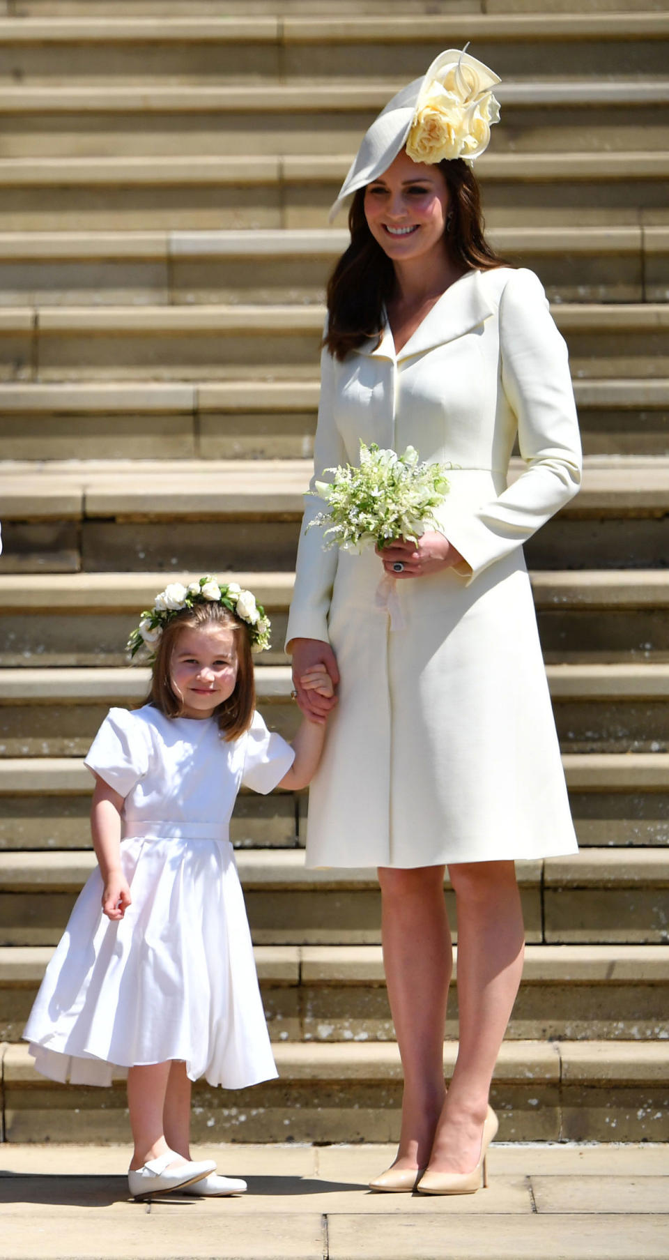 They were even matching at Prince Harry and Meghan Markle’s wedding back in May. Source: Getty