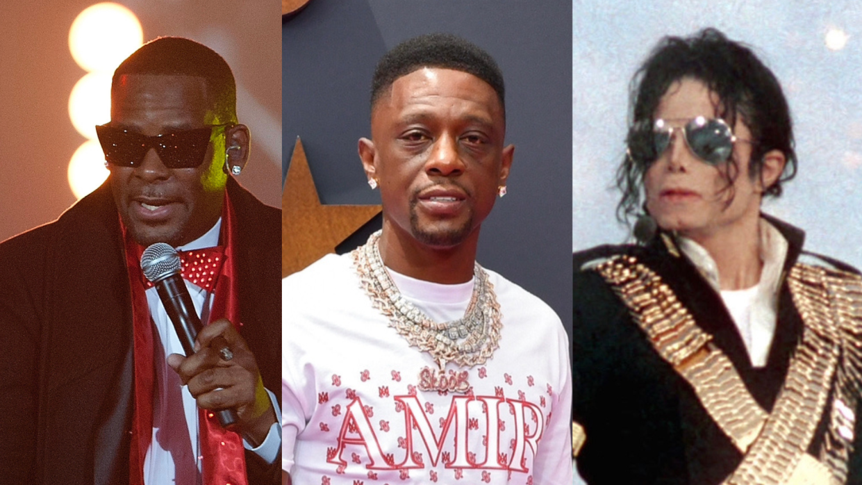 R. Kelly, Boosie Badazz, and Michael Jackson