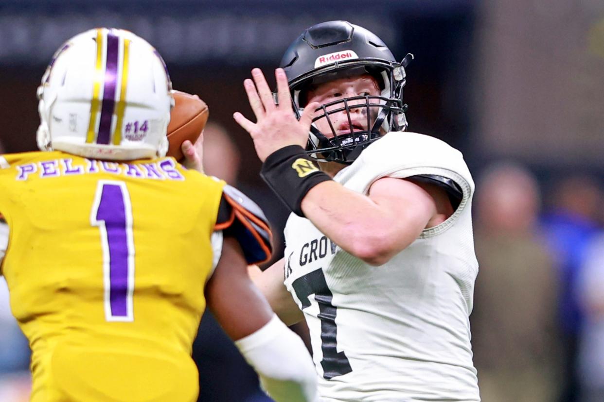 Oak Grove quarterback Jackson Bradley is the News Star's 2023 All-NELA Offensive Player of the Year.