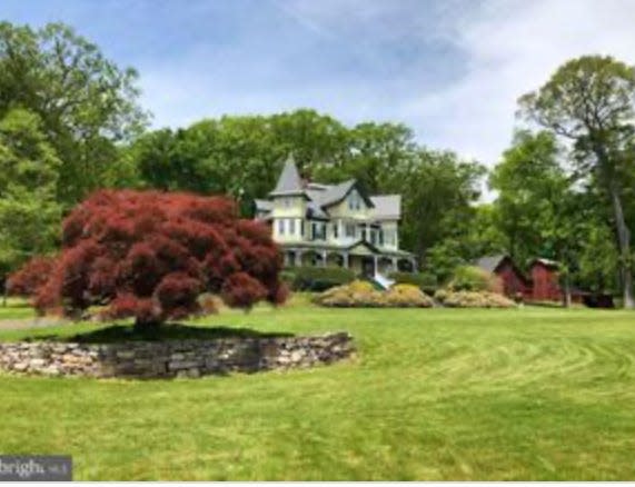 "Wheelbarrow Hill" at 2951 Holicong Road, Doylestown Township is an updated 1890 Victorian-era estate, and even has "hydronic radiant heated oak flooring." At $4 million, it makes the Top 5 priciest house sales in Bucks County for 2023.
