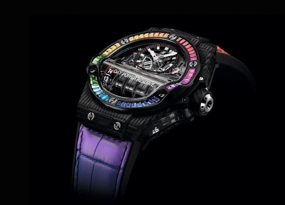 HUBLOT宇舶 Big Bang MP-11彩虹3D碳纖維腕錶