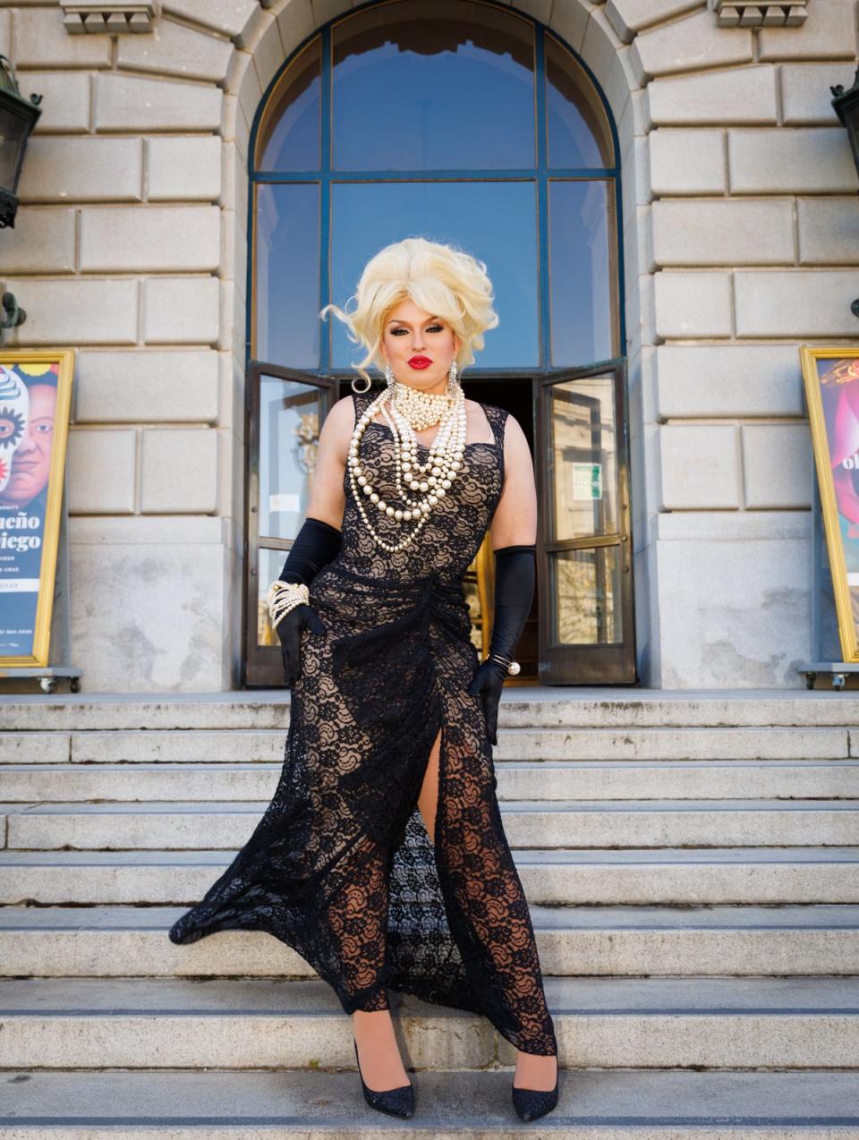 Performer D’Arcy Drollinger is America’s first Drag Laureate (Rachel Z Photography)