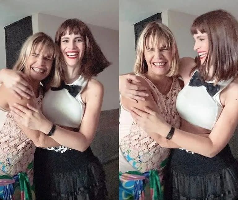 Fabiana Cantilo y Micaela Riera compartieron un té y una charla de amigas