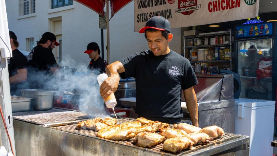 More than 150,000 people are projected to attend this year’s event, boosted by near-perfect weather.