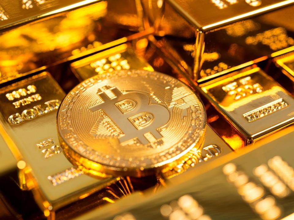 Bitcoin price surges 40 per cent to hit 'golden cross', as cryptocurrency experts predict value will double