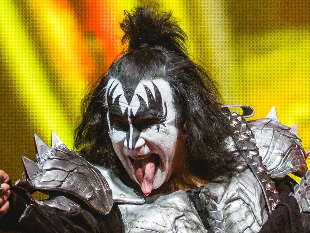 Gene Simmons von KISS in Topform auf der Bühne. (Bild: Tony Norkus/Shutterstock.com)