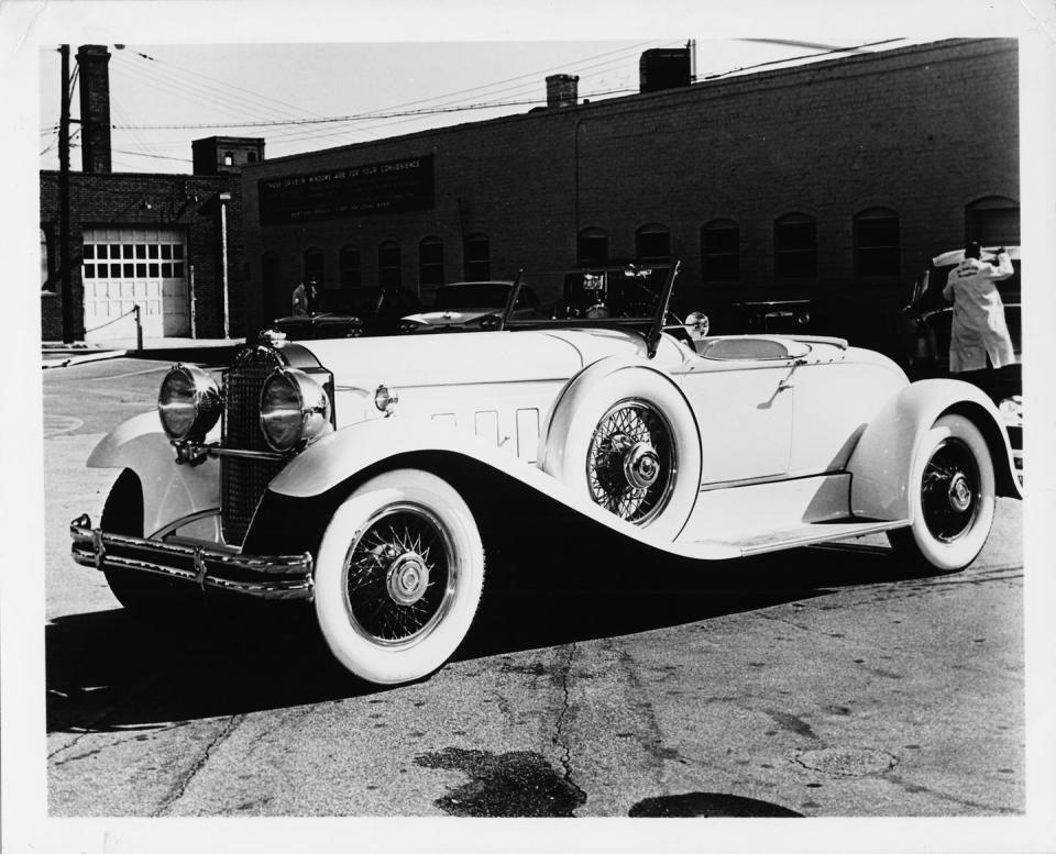 car from packard motor car assembly plant in detroit