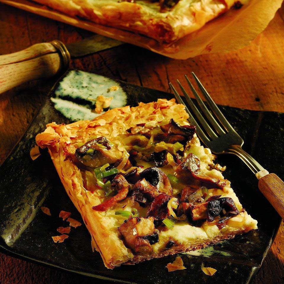 Rustic Mushroom Tart