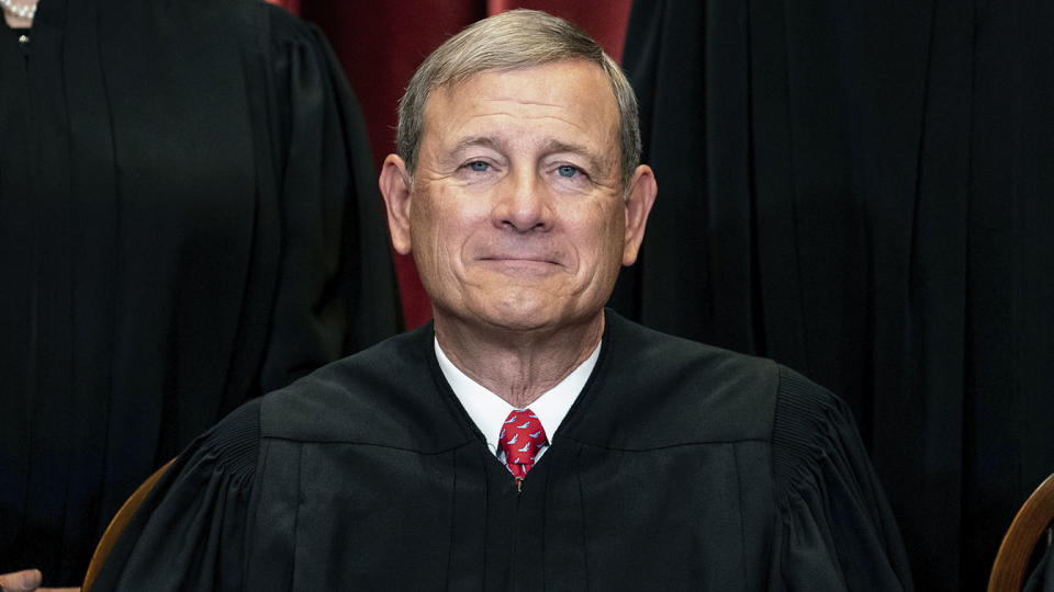 Chief Justice John Roberts. (Erin Schaff/The New York Times/ Pool via AP)