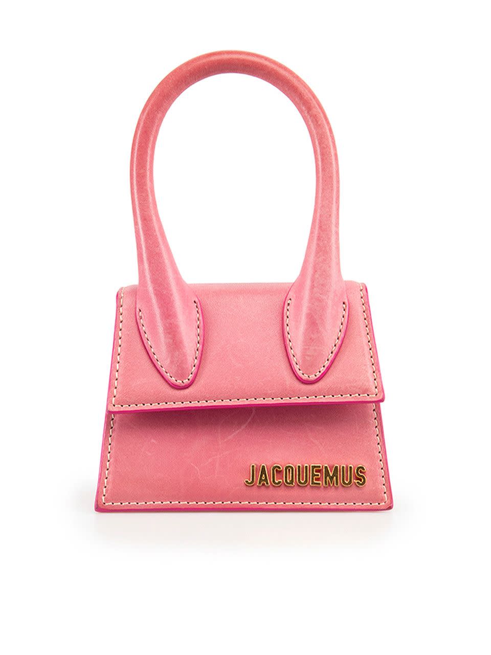 <p><a href="https://go.redirectingat.com?id=74968X1596630&url=https%3A%2F%2Fcsd.shop%2Fproducts%2Fwomen%2Fbags%2Fjacquemus-pink-leather-le-chiquito-mini-bag.html&sref=https%3A%2F%2F" rel="nofollow noopener" target="_blank" data-ylk="slk:Shop Now;elm:context_link;itc:0;sec:content-canvas" class="link ">Shop Now</a></p><p>Pink Leather Le Chiquito Mini Bag</p><p>csd.shop</p><p>$384.00</p>