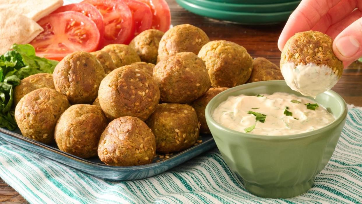 the pioneer woman's air fryer falafel recipe