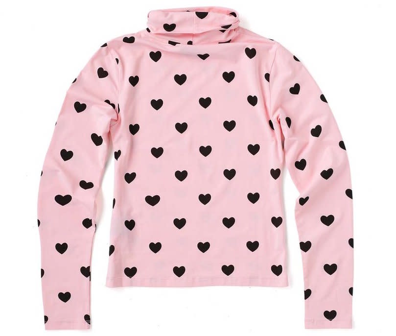 Lazy Oaf Little Heart High Neck Top (Photo: Bando)