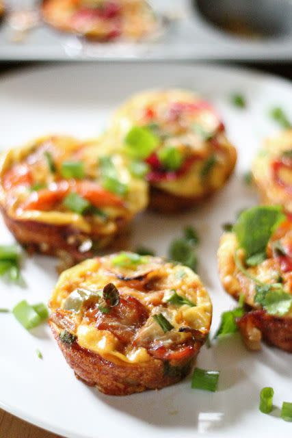 Baked Eggs in a Muffin Tin