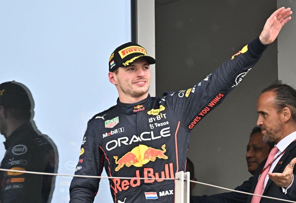 Max Verstappen navega hacia un título de campeón mundial este año (AFP vía Getty Images)