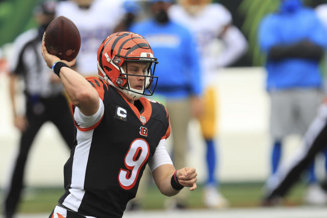 Bengals rookie QB Joe Burrow scores first NFL touchdown vs. Chargers