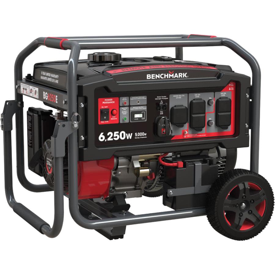 BENCHMARK Portable Gas Generator. Image via Home Hardware.