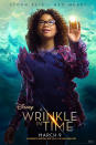 "A Wrinkle in Time" ist ein Abenteuerfilm von Regisseurin Ava DuVernay, der am 5. April 2018 in die deutschen Kinos kommen soll. Der Film basiert auf einem gleichnamigen Roman von Madeleine L’Engle: Auf der Suche nach ihrem Vater gelangen Meg und Charles Wallace, begleitet von ihrem gemeinsamen Freund Calvin O’Keefe, durch eine magische Falte in der Zeit auf den Planeten Camazotz. Dort müssen sie gegen das wahre Böse antreten. (Bild-Copyright: Walt Disney Studios)