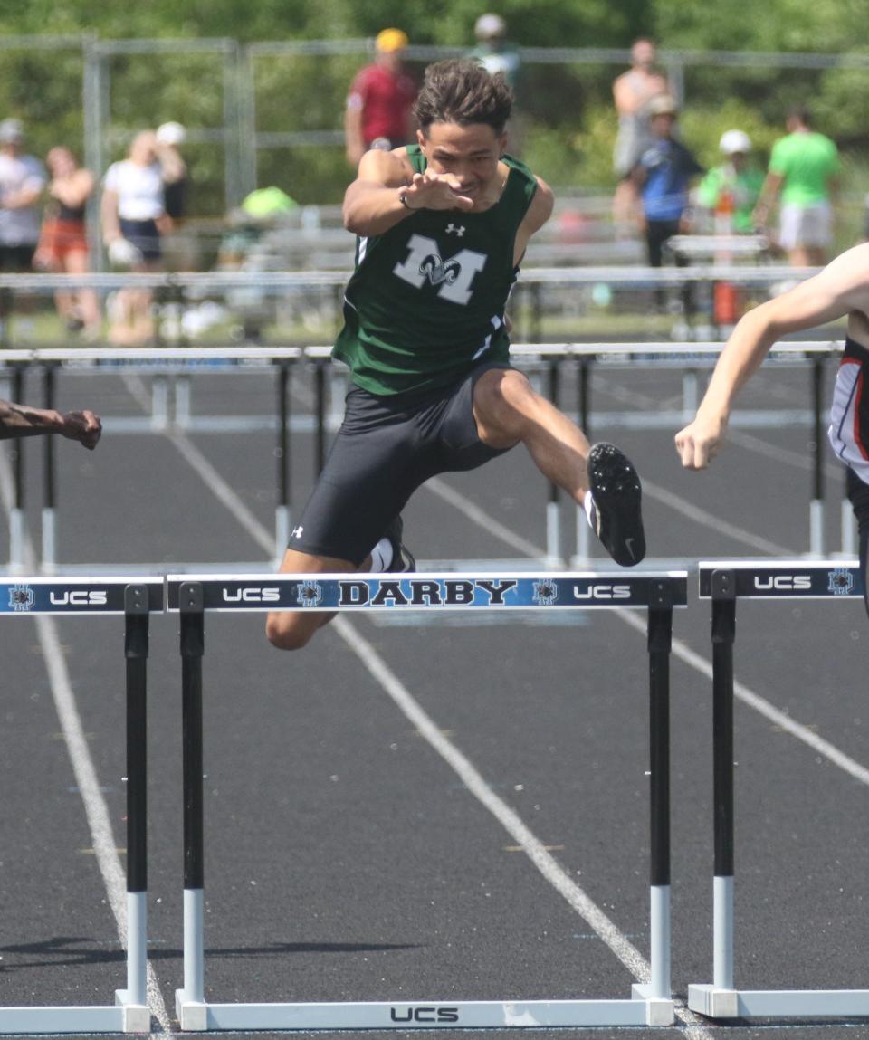 Madison's Isaac Brooks returns after a third-place showing in the 300 hurdles at the Division I state track meet last year and is the No. 1 returning track star in Richland County.