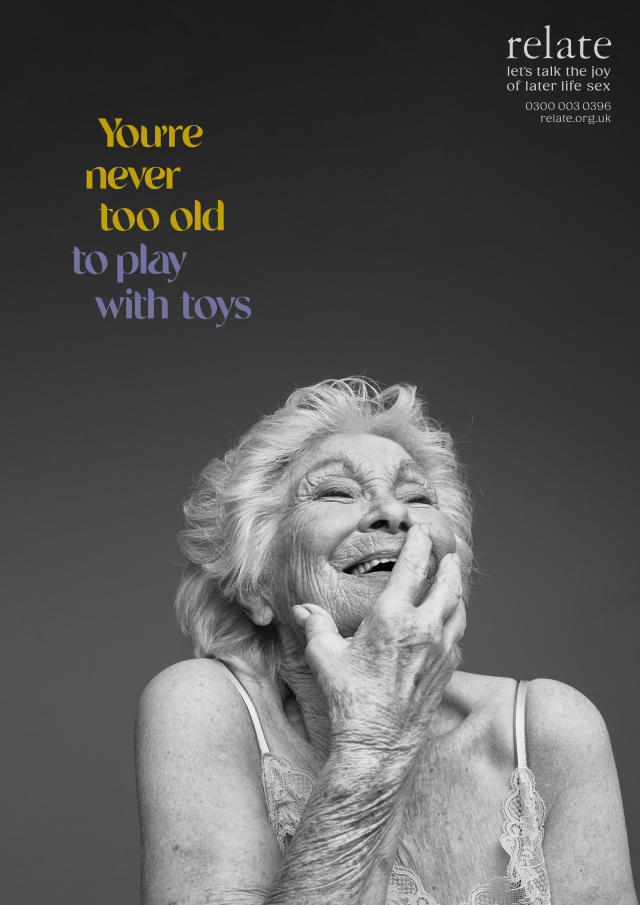 Relate launch new campaign aiming to break down the taboo of later life sex and intimacy pic pic