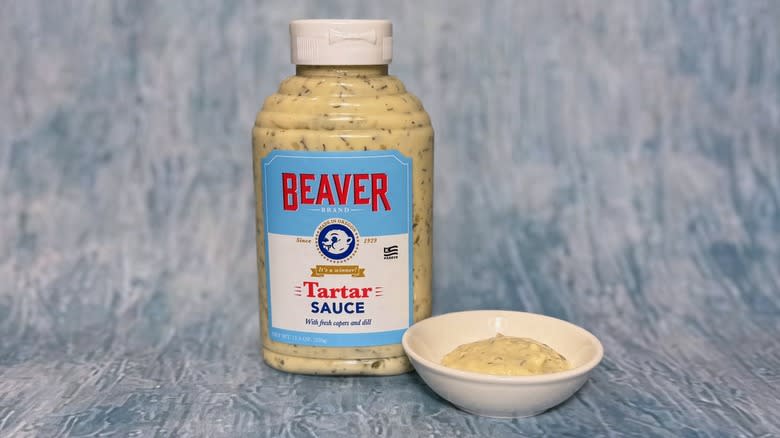 Beaver tartar sauce bottle
